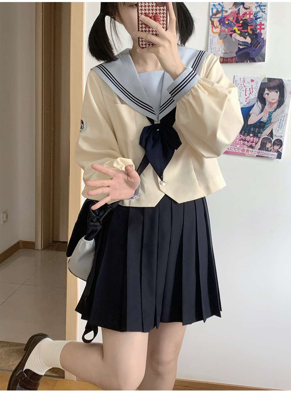 セーラー服 クラシック長袖 制服セット コスプレ系|セーラー服専門通販