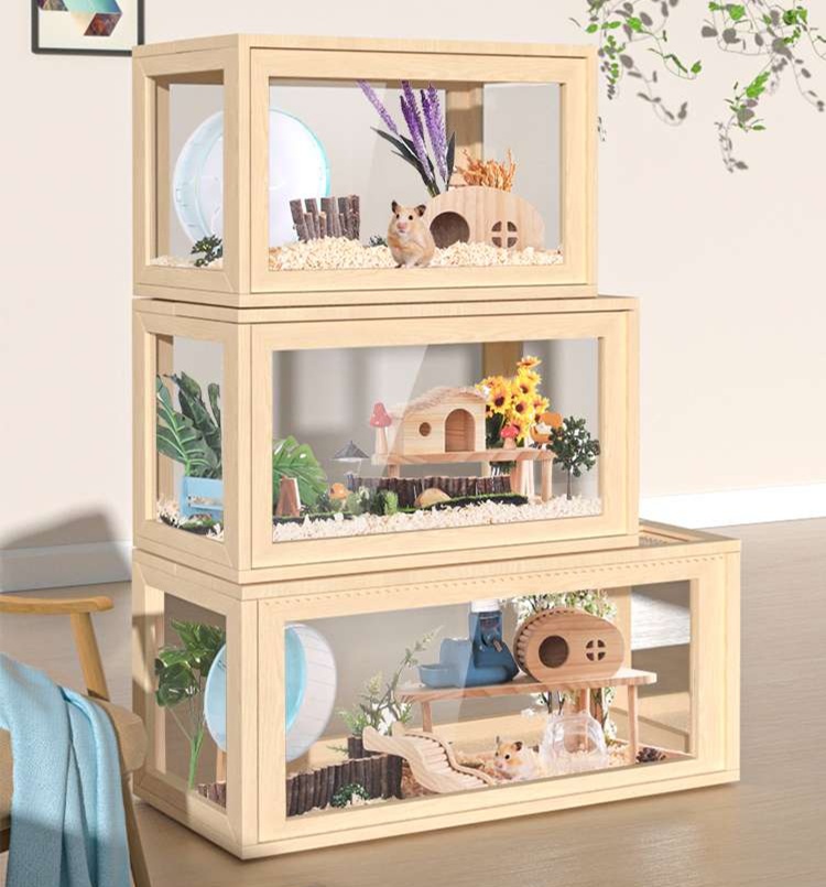 ハムスターケージ 自然派ハムスターの快適ハウス ハウス|ハムスター
