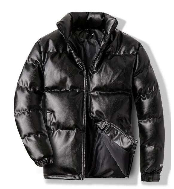 メンズダウン 【2025冬新作】 光沢ダウンジャケット メンズ 厚手防寒