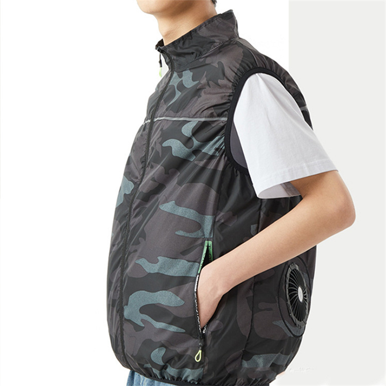 作業着 夏用迷彩柄空調服ベスト ファン付き作業用 空調服|作業着専門