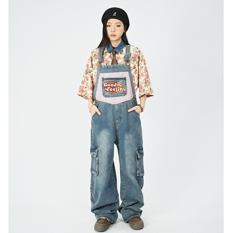 サロペット レトロポップ 