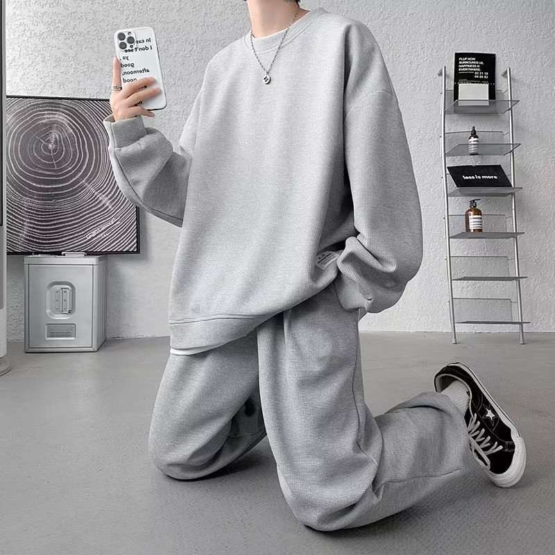 セットアップ メンズ ミニマルオーバーサイズスウェット スウェット