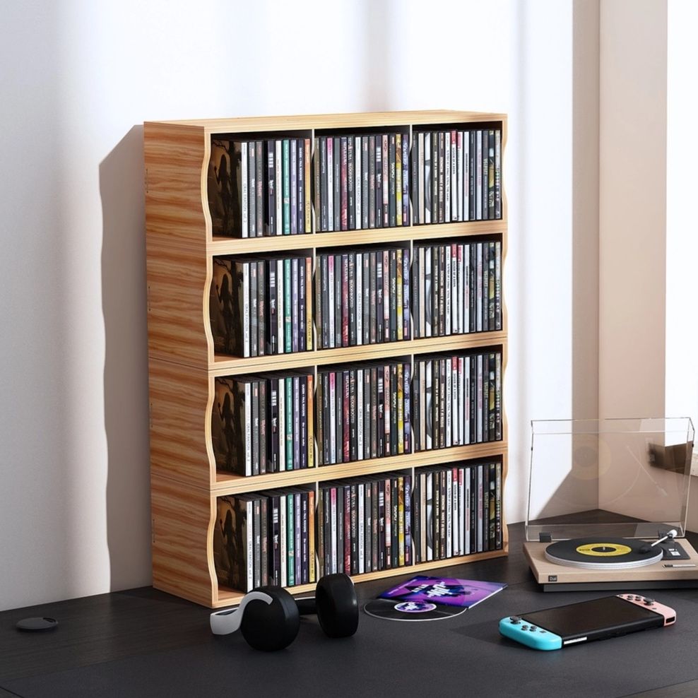 グッズ収納 木目調整理ラック 映像ソフト収納 dvd 収納|グッズ収納専門