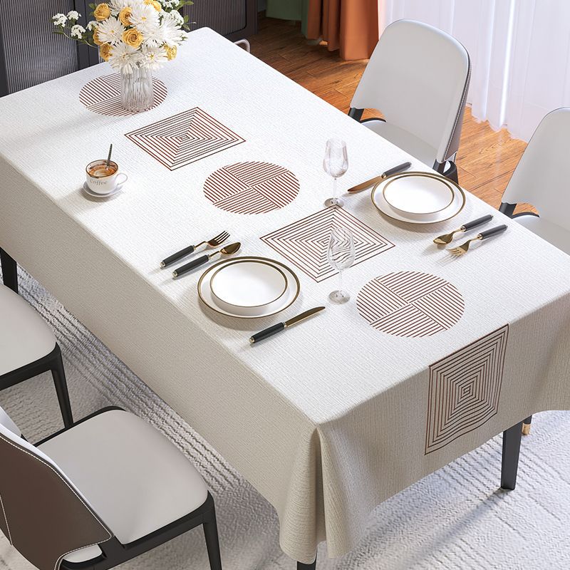 ランチョンマット 北欧風グリッド柄テーブルクロス 北欧風|ランチョン
