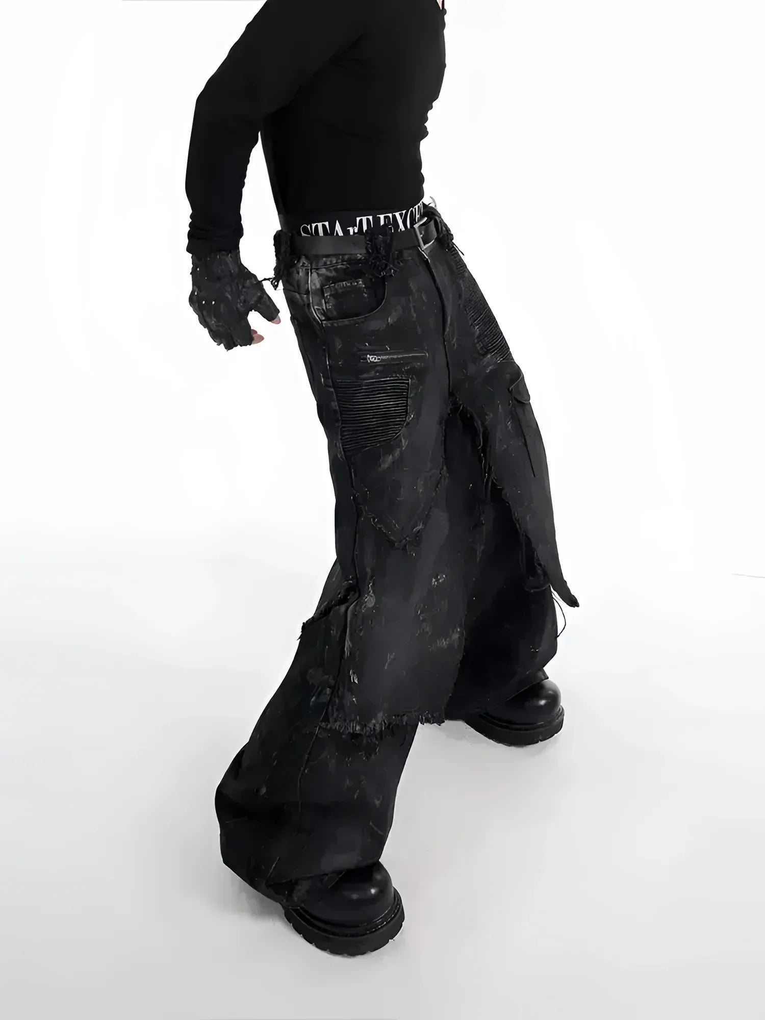 Opium Denim wide-leg pants | Limited Edition | Fūga