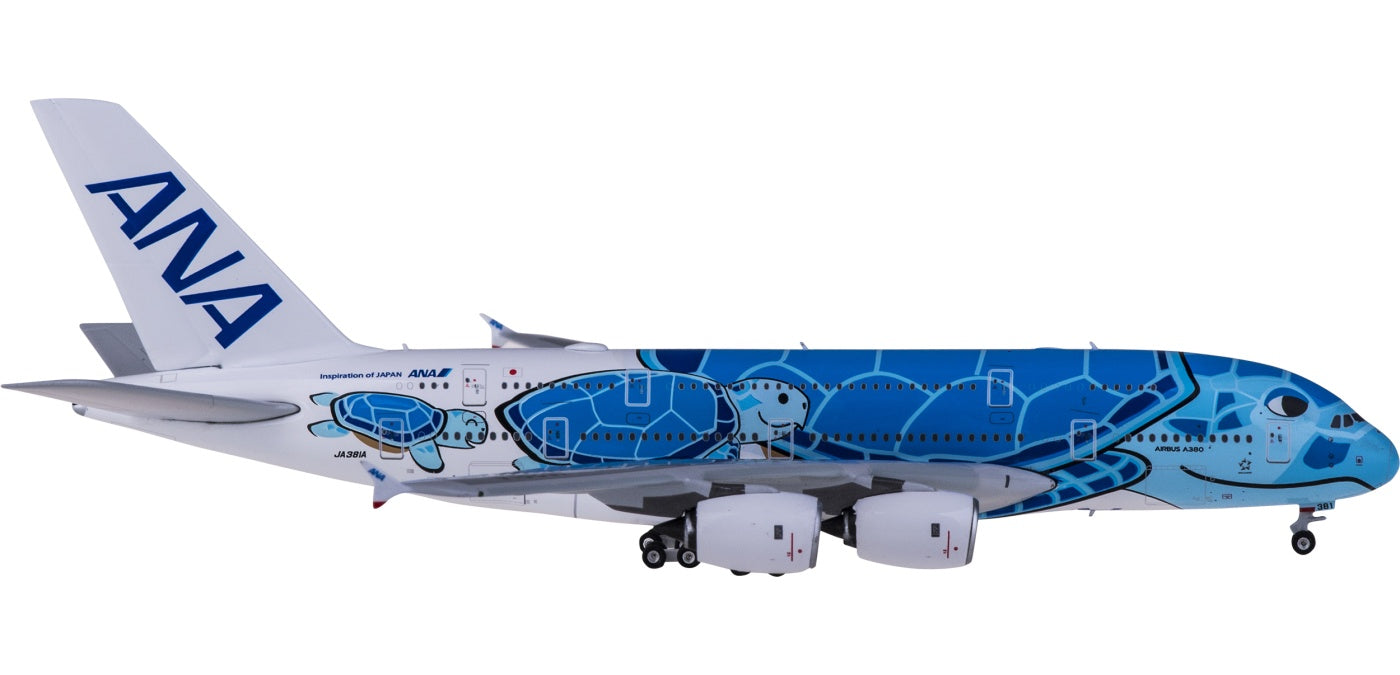 1:400 Phoenix PH04386 ANA Airbus A380 JA381A Lani+Free Tractor