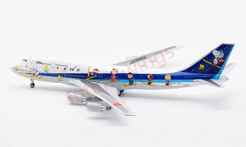 1:200 SQ Wings ANA B747-100SR JA8961 “Snoopy” Diecast Aircraft
