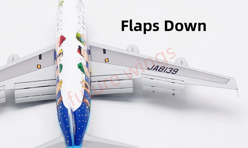 1:200 SQ Wings ANA B747-100SR JA8139 “Snoopy” Diecast Aircraft