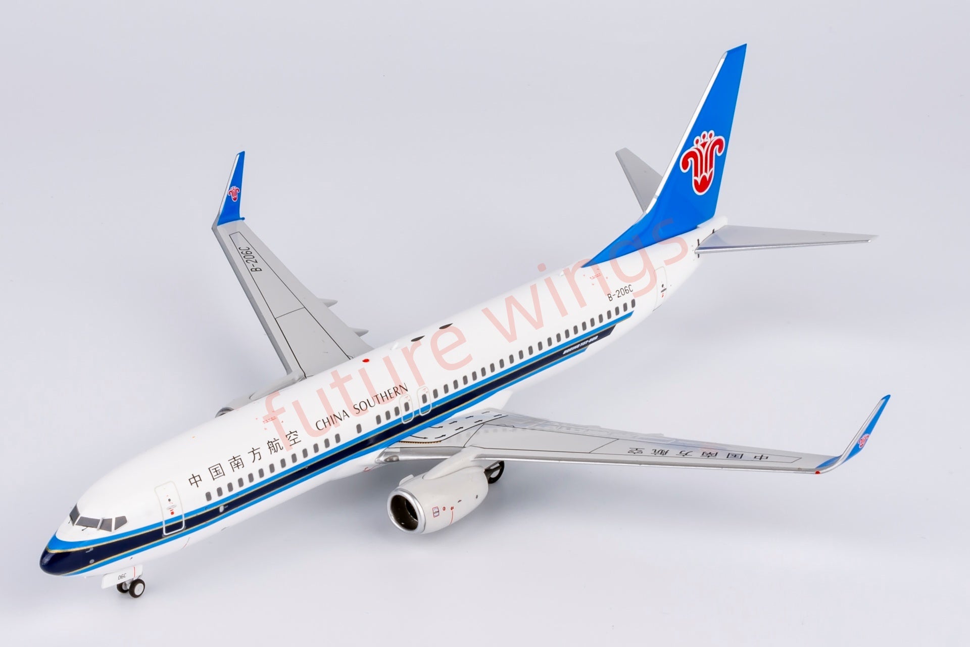 1:200 NG Models x China Southern Airlines B737-800 B-206C Aircraft