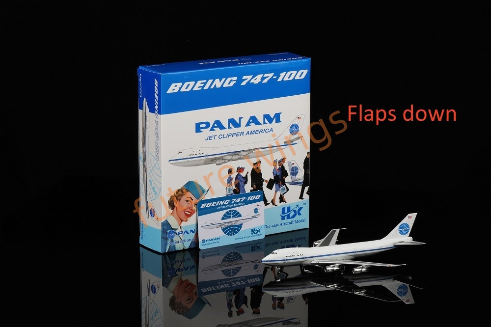 1:400 HX Models Pan AM B747-100 N747PA N735PA N732PA N733PA