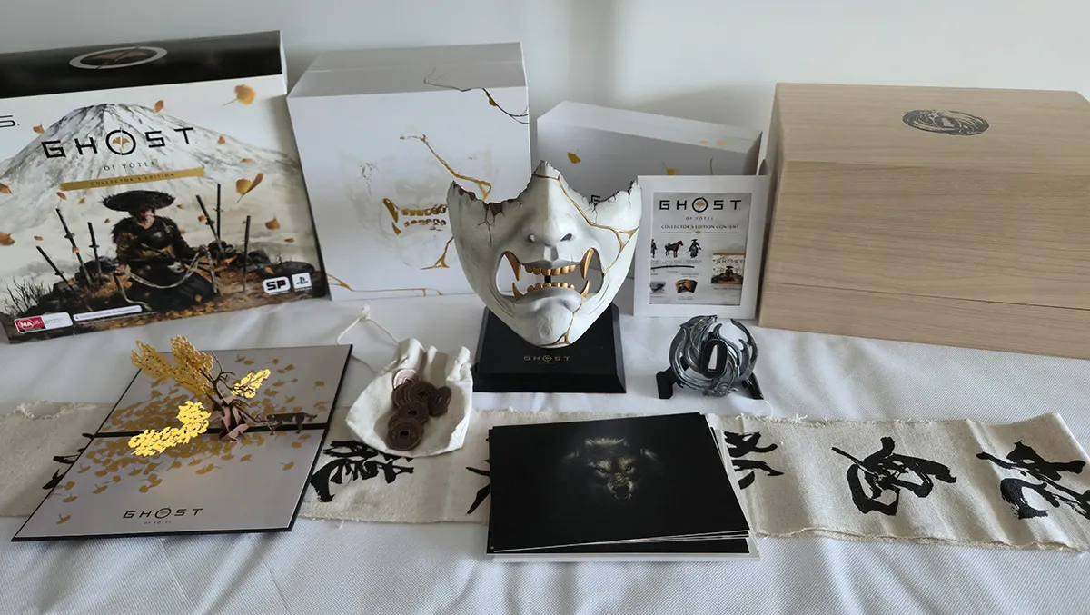 Game unboxing review: Ghost of Yōtei Collector's Edition