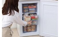 冷凍庫 スリム 小型 家庭用 前開き 60L ノンフロン セカンド冷凍庫