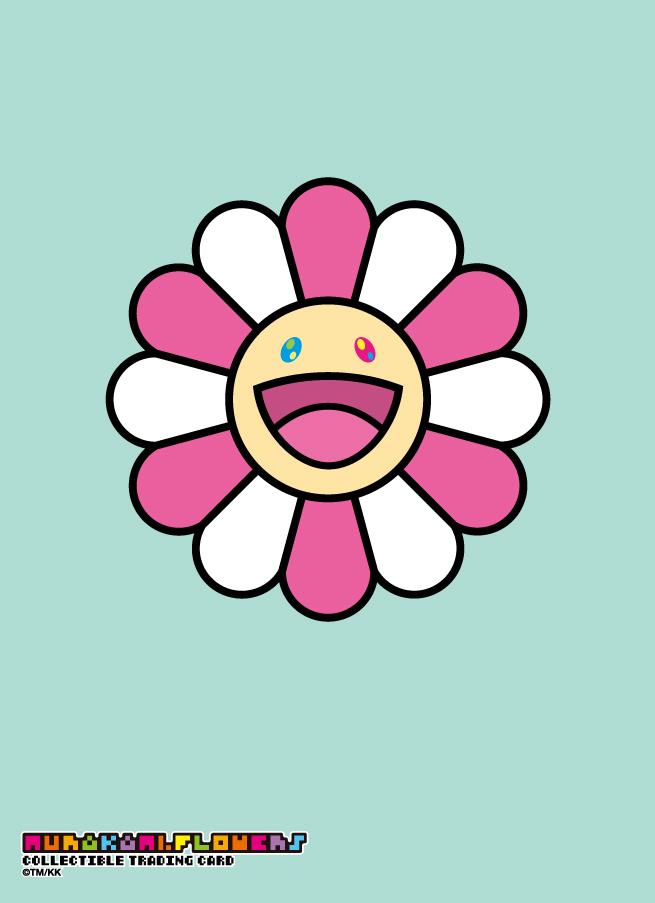 Murakami.Flowersトレカスリーブ「笑顔の女の子」フラワーver. [ 京都