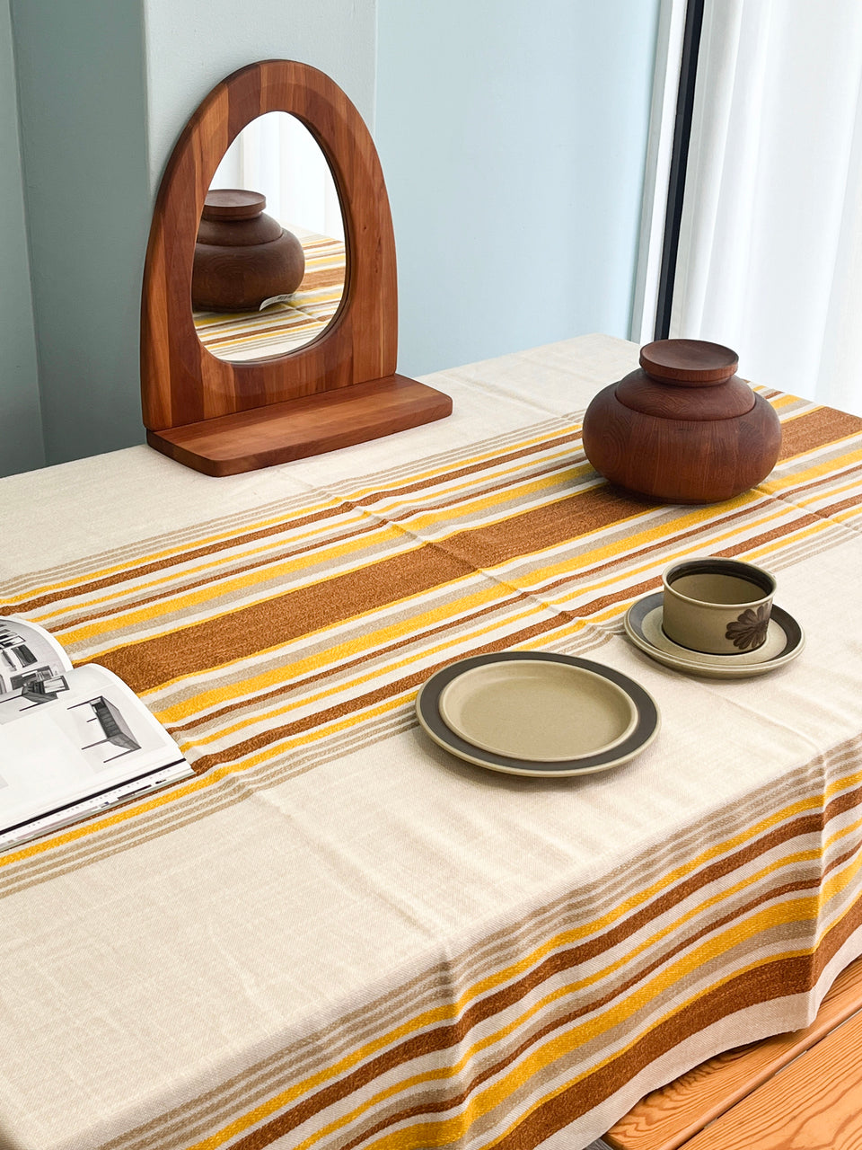 ヴィンテージ ファブリック テーブルクロス カーテン 北欧インテリア