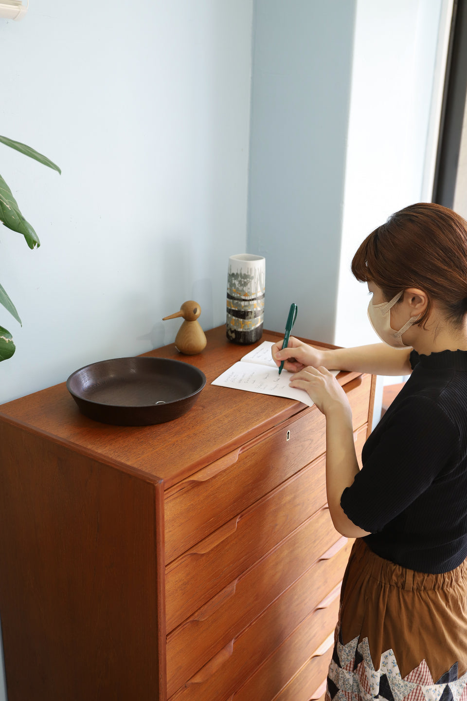 デンマークヴィンテージ 7段チェスト イルムスボリフス 収納家具 北欧