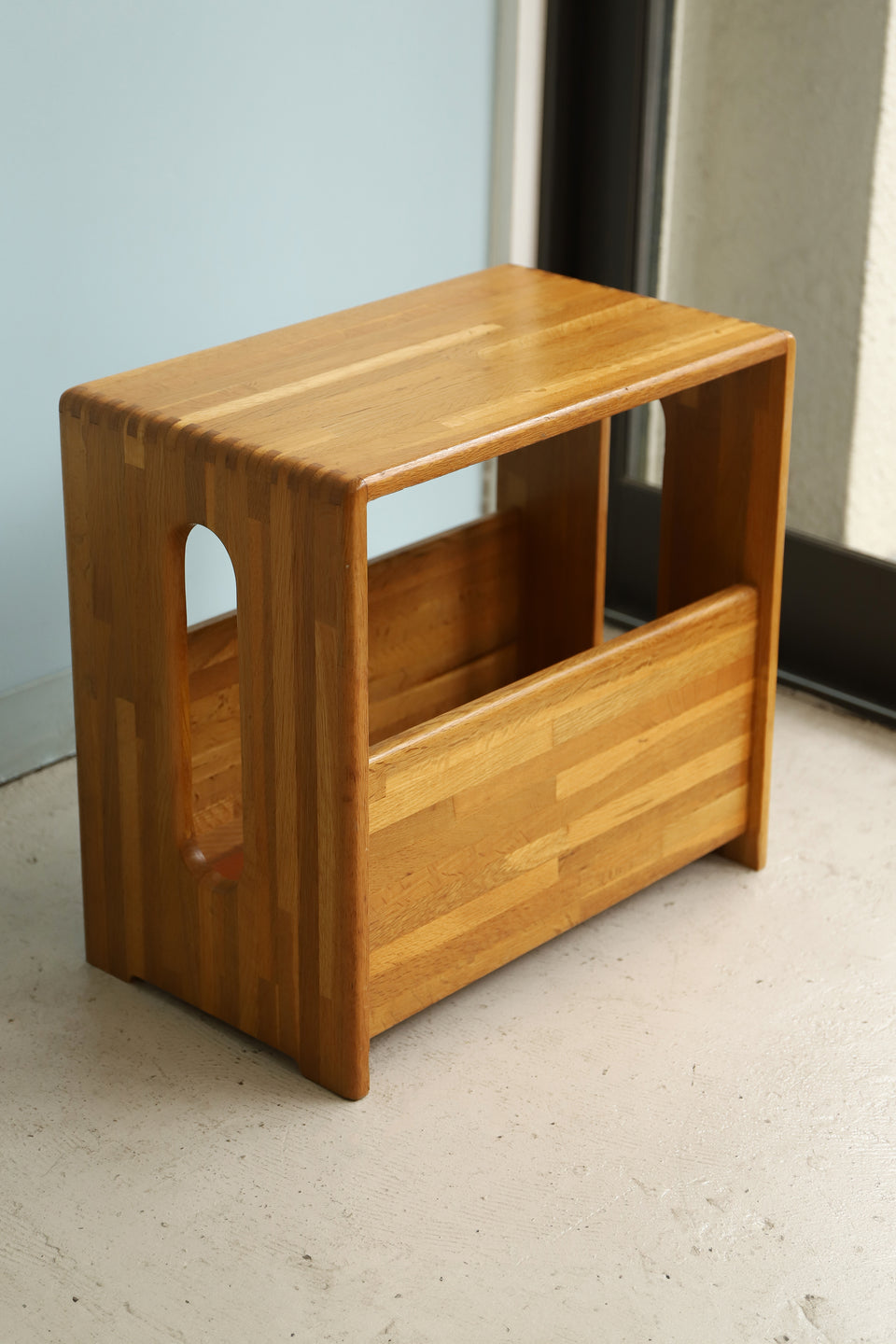 ジャパンヴィンテージ ナジコ マガジンラック サイドテーブル 昭和