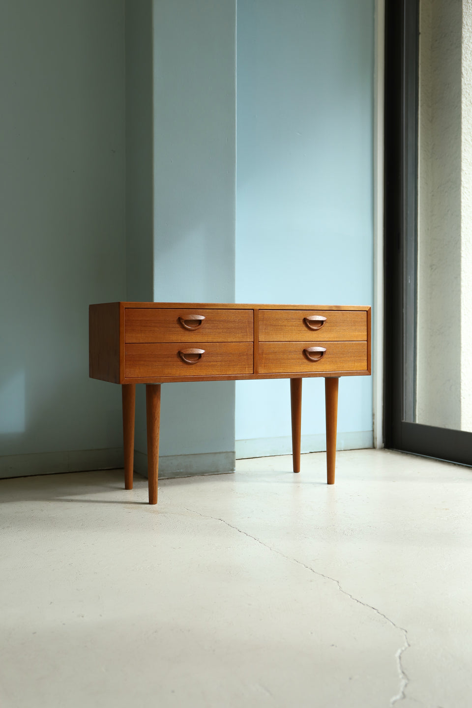 カイ・クリスチャンセン チェスト チーク材 デンマークヴィンテージ