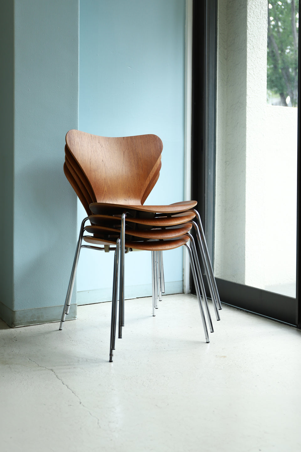 フリッツハンセン セブンチェア チーク材 アルネ・ヤコブセン 北欧