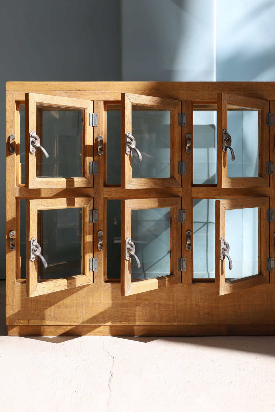 ジャパンヴィンテージ ガラスショーケース 駄菓子屋 古道具