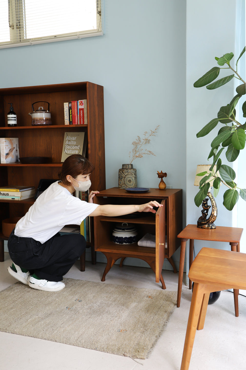 アメリカヴィンテージ ナイトスタンド サイドテーブル サイドテーブル