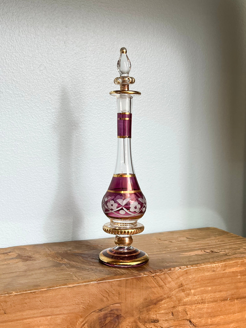 エジプトガラス 香水瓶 パフュームボトル インテリア/Egyptian Glass