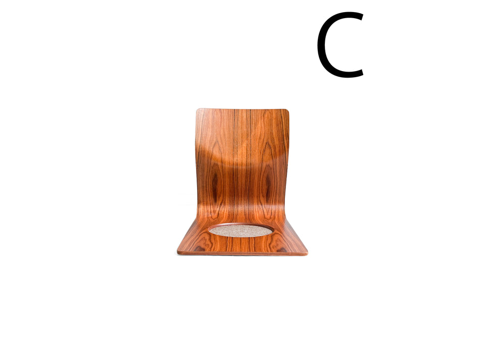 天童木工 座イス ローズウッド プライウッド ジャパニーズモダン/Tendo