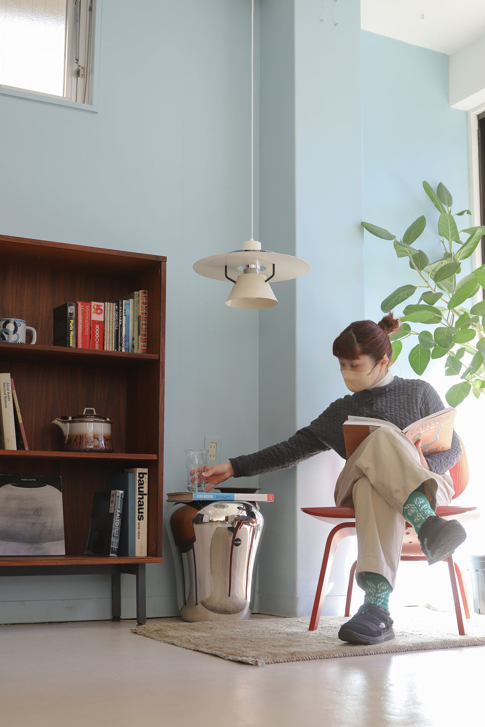 デンマークヴィンテージ ホーン ペンダントライト ポストモダン 北欧