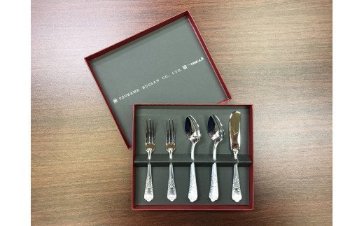 新潟県燕市製造】TBCL 月桂樹 5本 カトラリー3種セット FC022056 TF