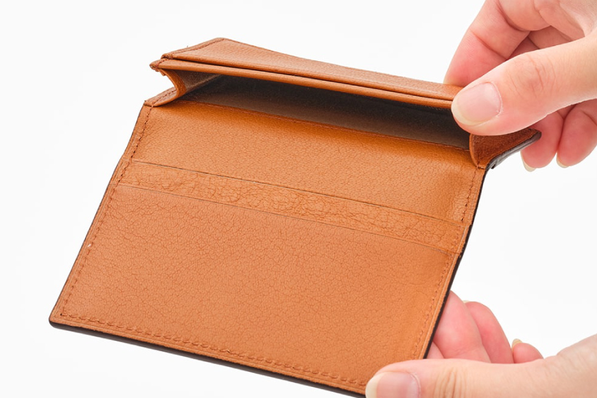 SOMES 名刺入れ (ブラウン) WF-25 [ソメスサドル 北海道 砂川市