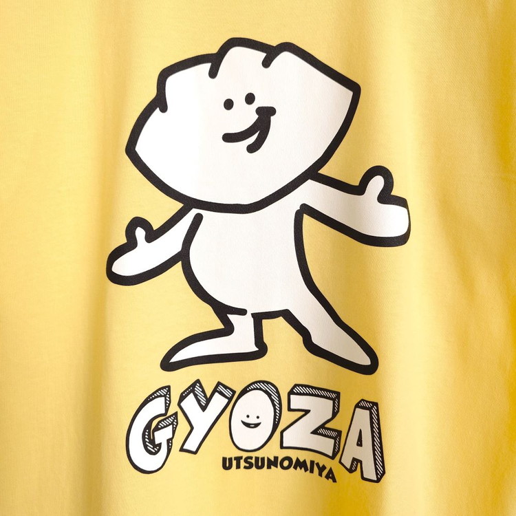 餃子Tシャツ ノーマルGYOZA ｜ オリジナル 男女兼用 綿100% 栃木県