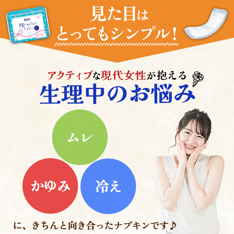 セペ 肌にやさしいナプキン 合計196個（28個入×7個）- 日本製 ふつうの