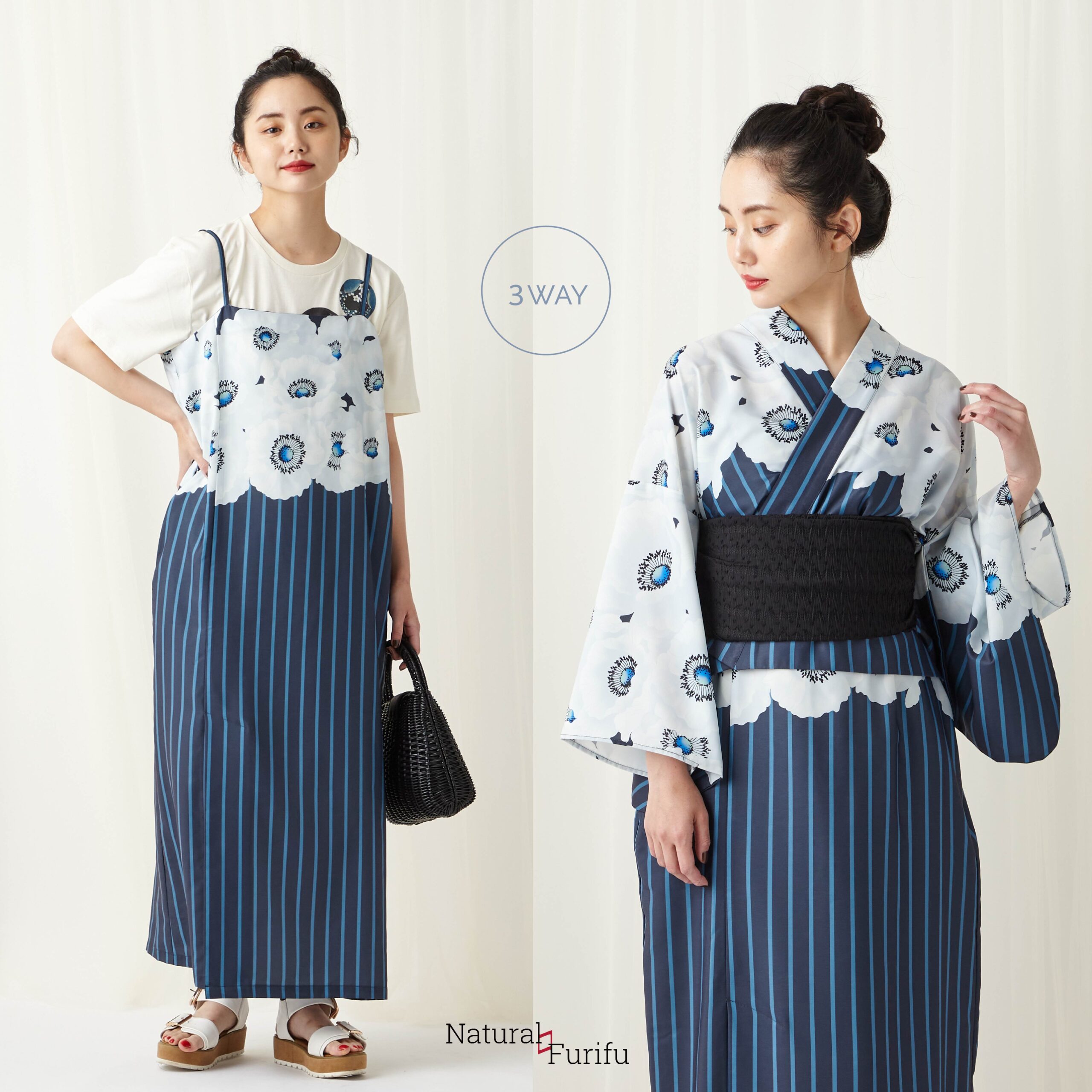 Twitterでトレンド入り！話題のセパレート浴衣風セットアップ発売中