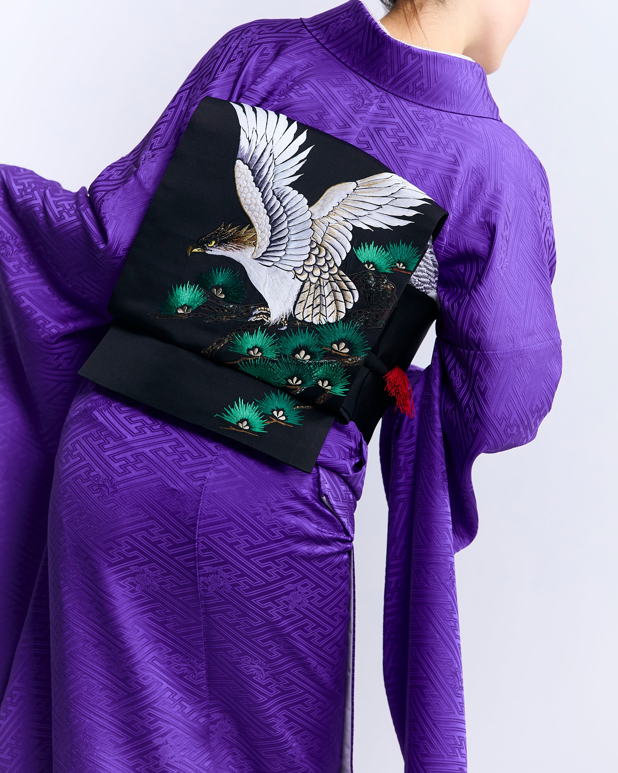 振袖購入｜色無地振袖【紗綾形紫】 – 振袖KAPUKI