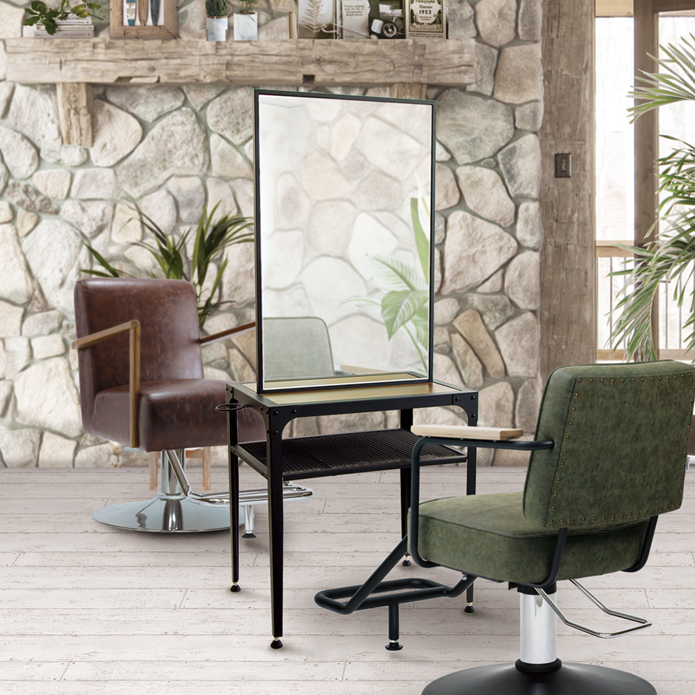 アイアンドレッサー|ロジェ|スクエア|両面|美容室 セット面|2024.02