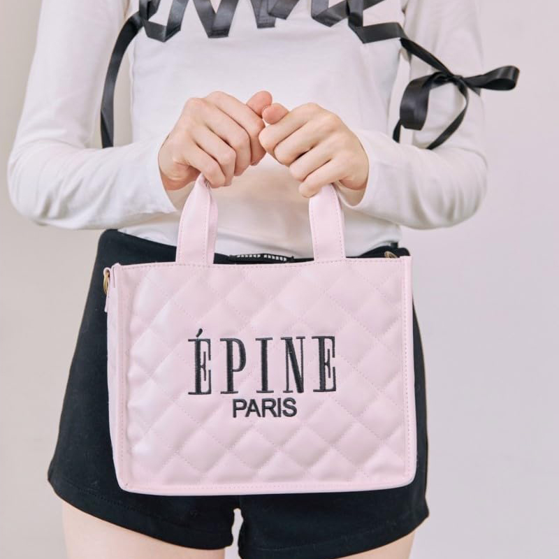 本企画限定「PINK」 ÉPINE PARIS QUILTING BAG BOOK PINK | 雑誌付録