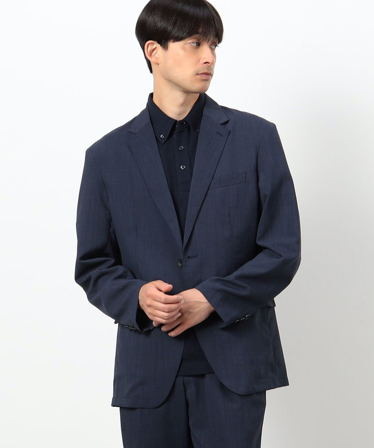 セットアップ対応】ファンクショナル リネンライクジャケット（47