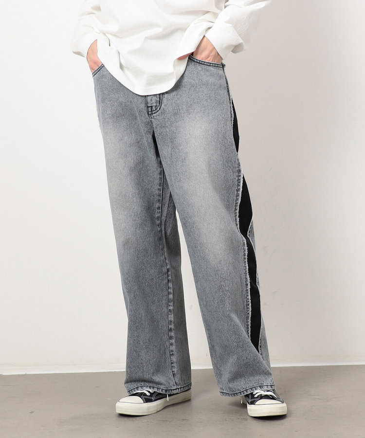 ⭐︎ふうか⭐︎SOOR PLOOM デニム2点 DENIM SEMI FLARED TROUSERS