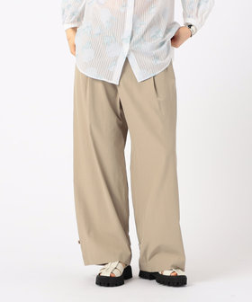 2WAY】タイプライター 2WAYワイドパンツ（72-15PG07-204）｜ギャバジン