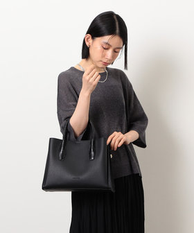 型押しハンドルバッグ（95-20BM17-205）｜モノコムサ（MONO COMME CA