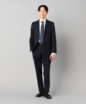 スリーピース対応】ウールシルクストライプMODERNTRADITIONAL スーツ