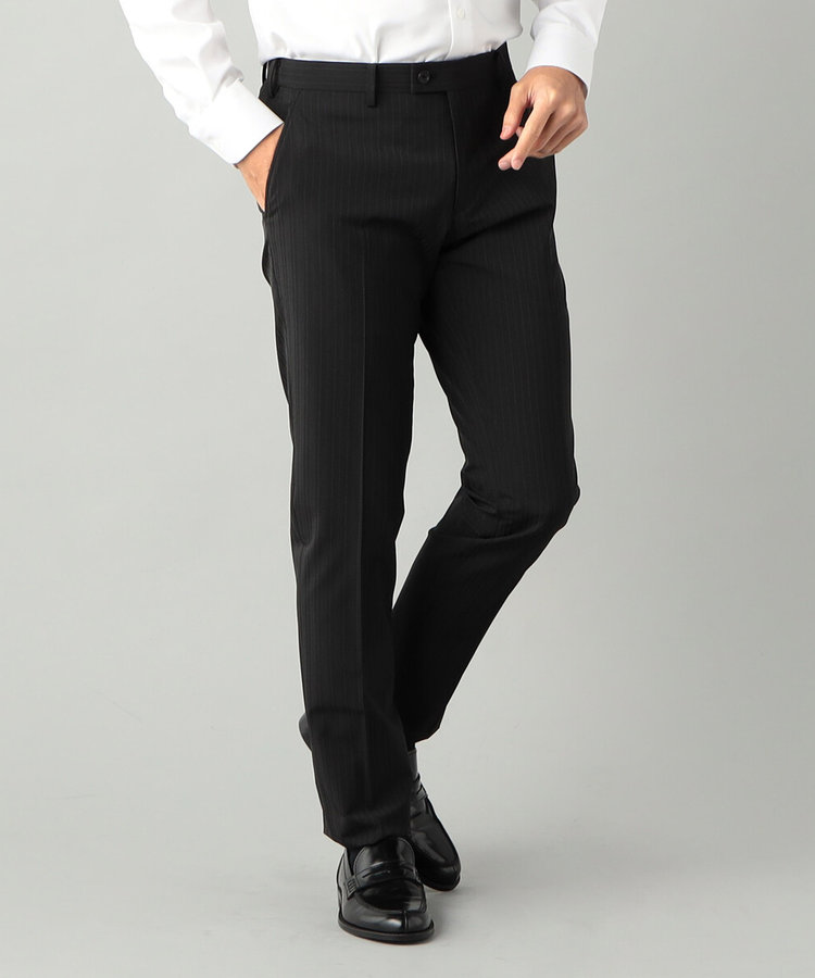 セットアップ対応】ピンストライプ スラックス（07-04FG06-204