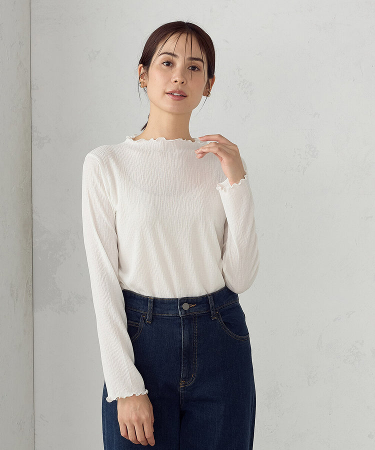 ボトルネックカットソー（12-68CK02-205）｜コムサイズム（COMME CA