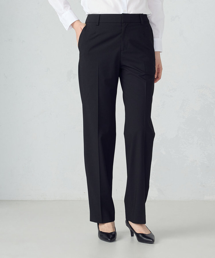 セットアップ対応】SUPER-TEX ウール混トロピカル ストレッチパンツ