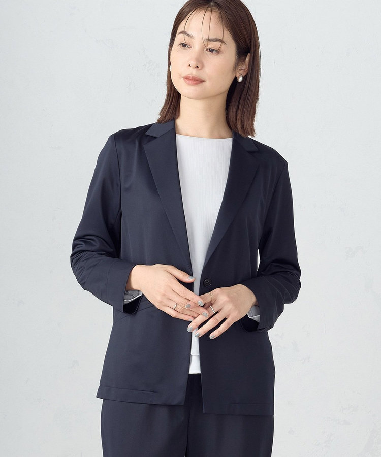 セットアップ対応】タイプライター ジャージ テーラードジャケット（12