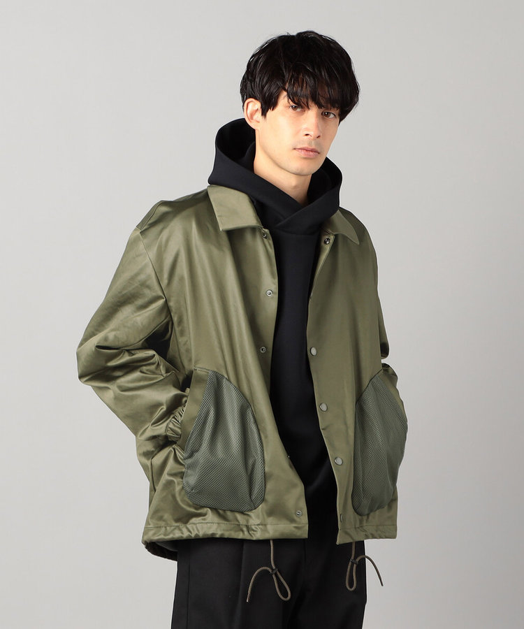 サテン コーチジャケット（27-27BI04-204）｜ベータメン（β MEN