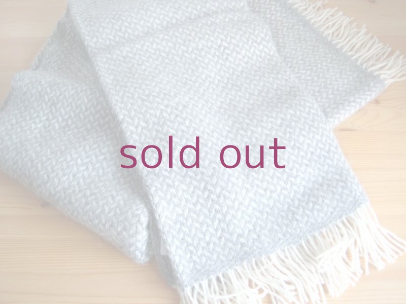 クリッパン Klippan/ポルカ Polka/ウール・スローケット/グレー