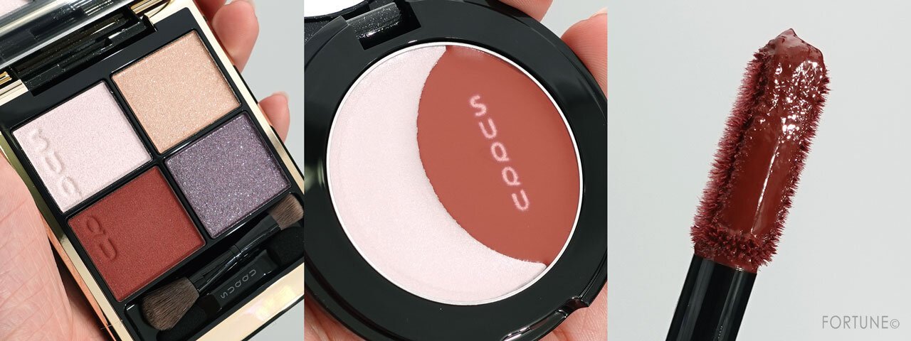 SUQQU《2021クリスマスコフレ》発売前レビュー！2種の限定色メイク