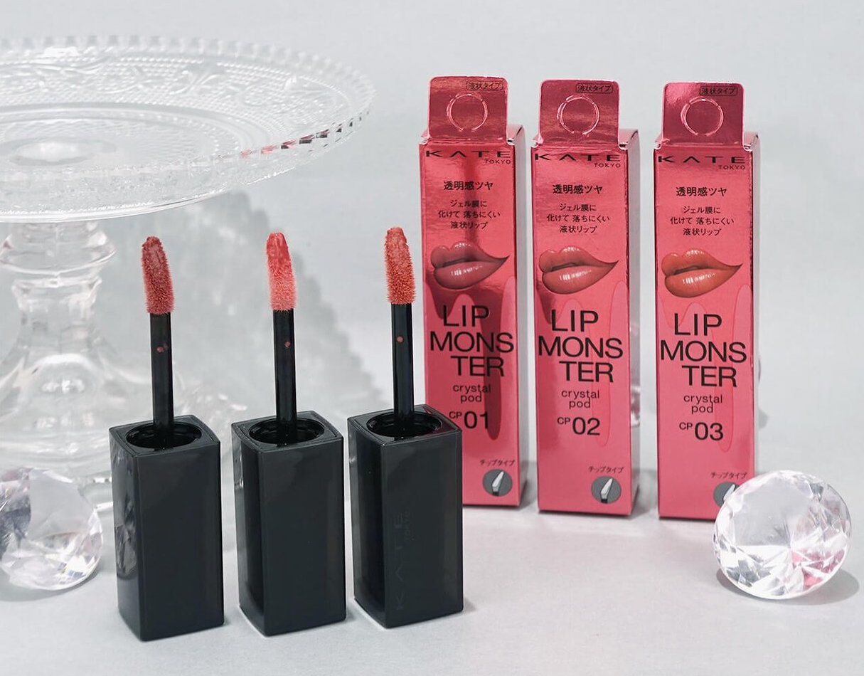 ケイト25年冬新作コスメ『リップモンスター クリスタルポッド』を全色