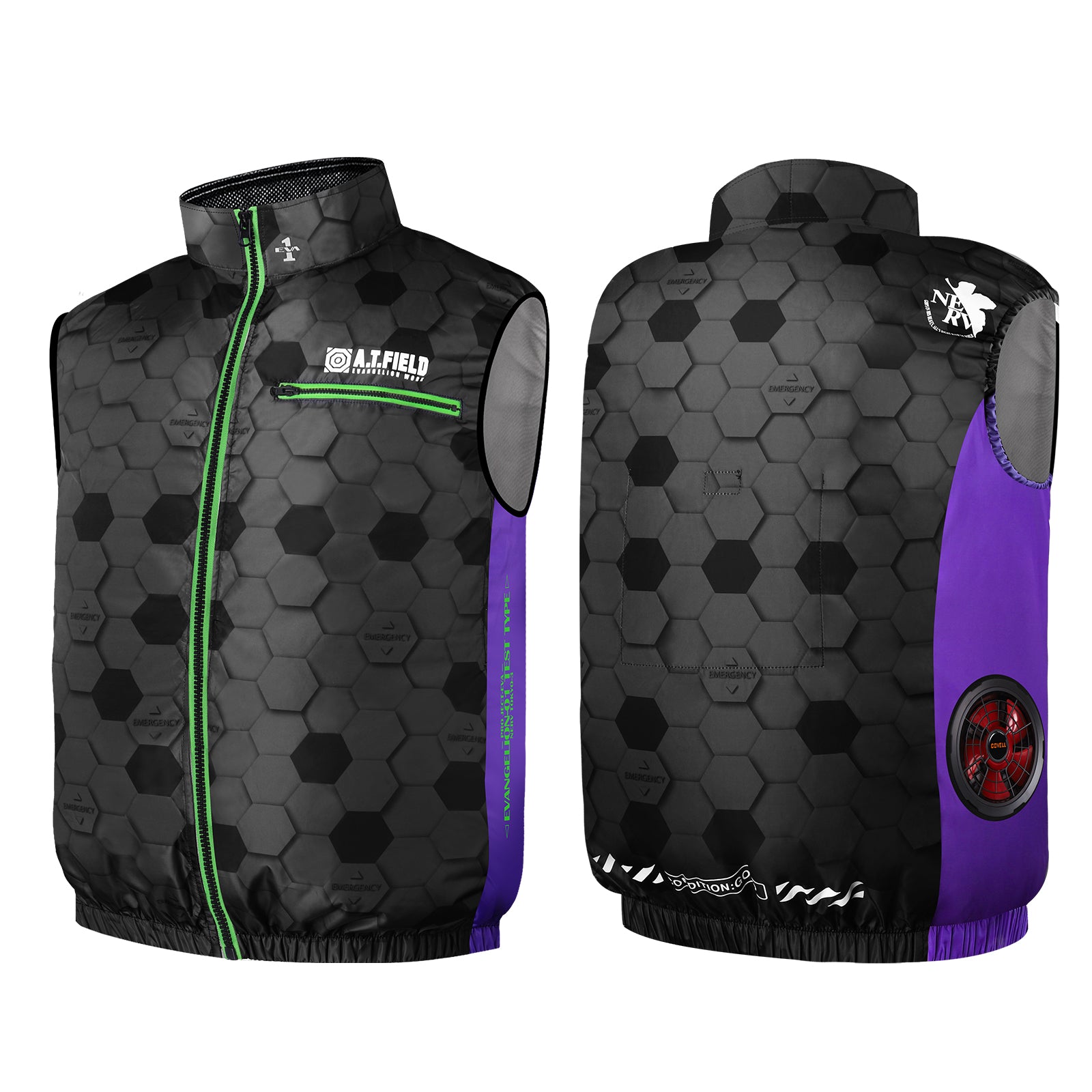 A.T.FIELD COVELL空調冷風ベスト｜（服のみ） – G.B.Z 株式会社