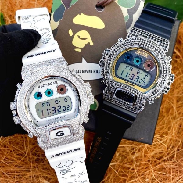 BAPE x G-SHOCK x G-BALLER DW-6900 2000本限定 コラボレーション